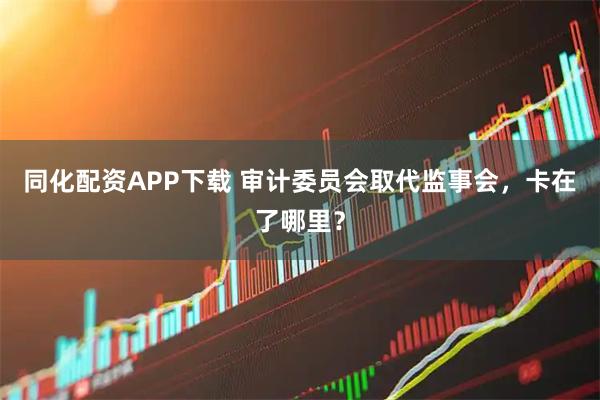 同化配资APP下载 审计委员会取代监事会，卡在了哪里？