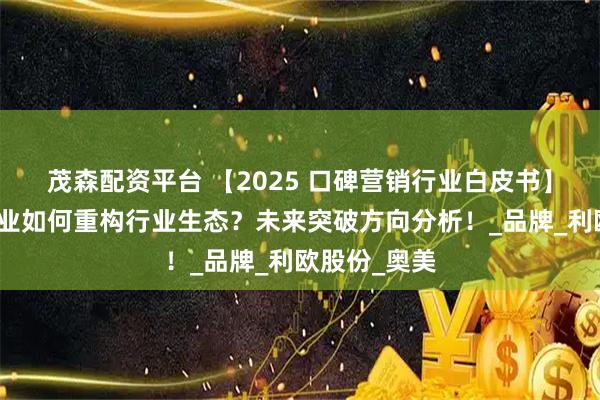 茂森配资平台 【2025 口碑营销行业白皮书】五大领军企业如何重构行业生态？未来突破方向分析！_品牌_利欧股份_奥美